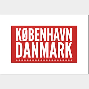 København | Copenhagen | Koebenhavn | KBH | CPH | Denmark | Danmark Posters and Art